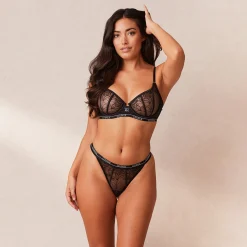 Allure Balcony BH - Sort