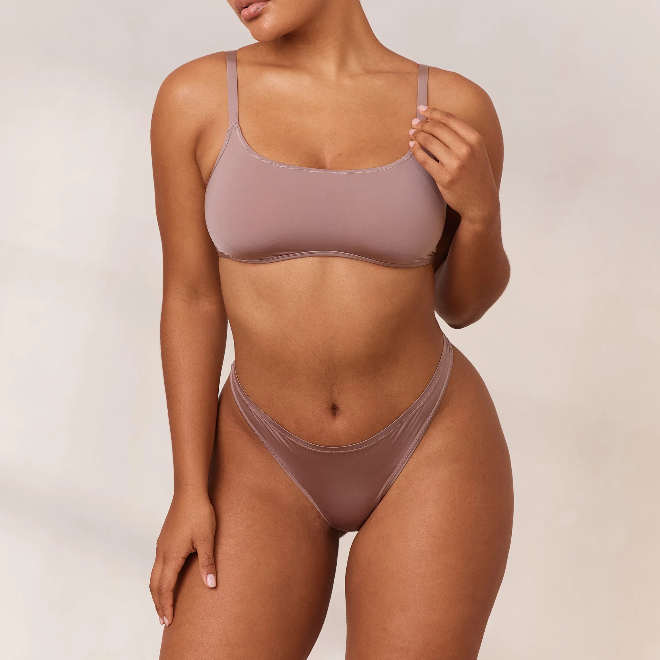 Barely There Bralette - Mauve