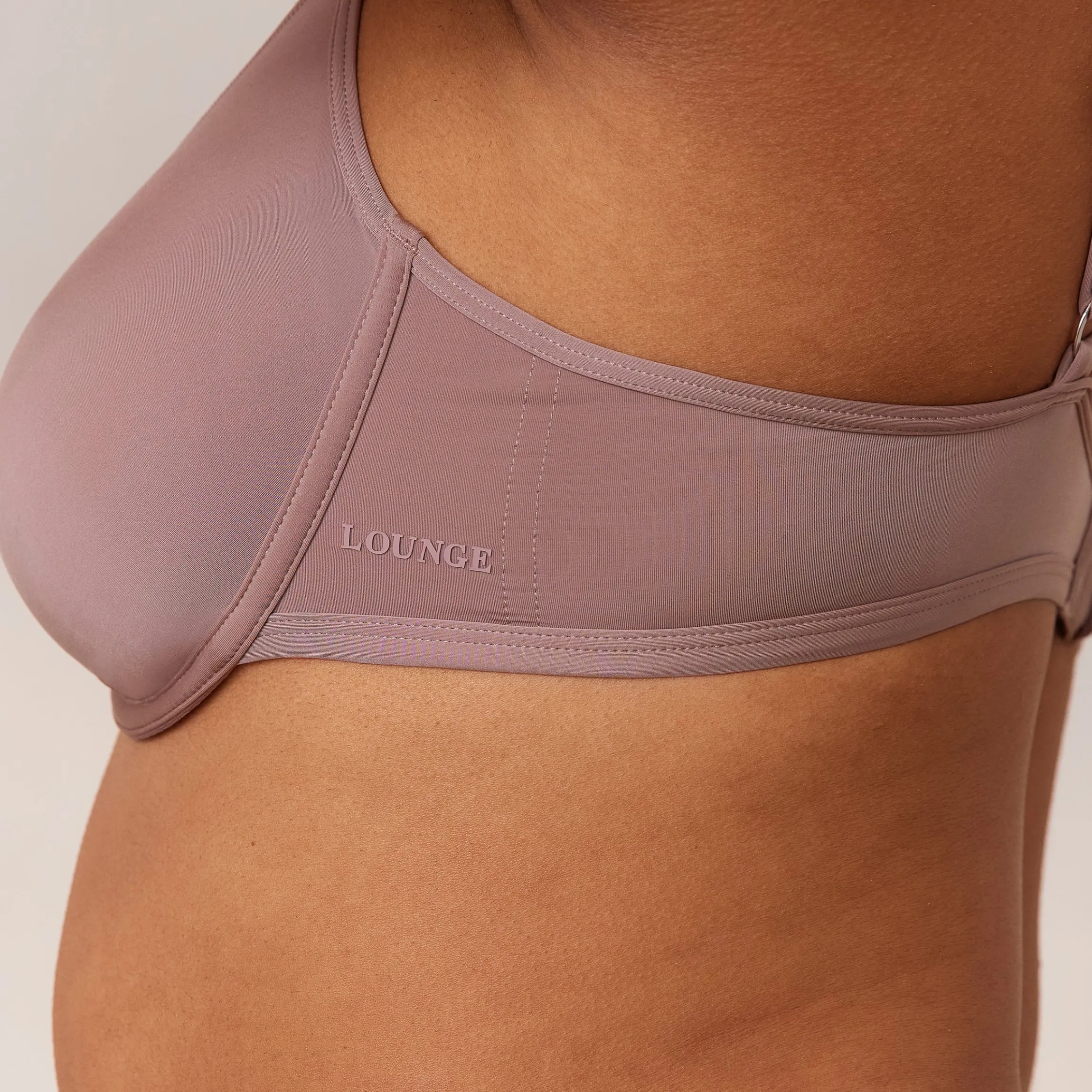 Barely There Plunge BH - Mauve