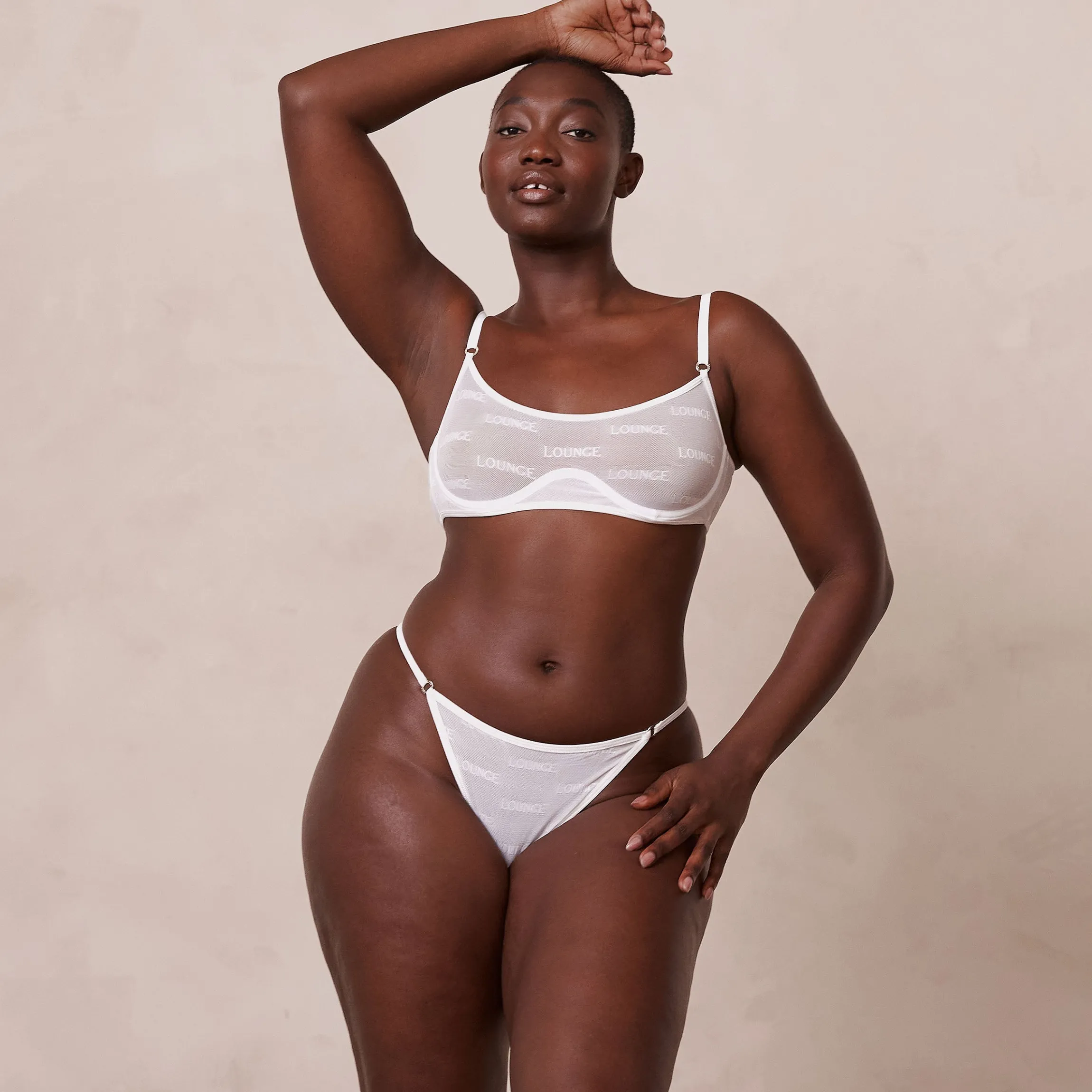 Bold Mesh BH - Hvid