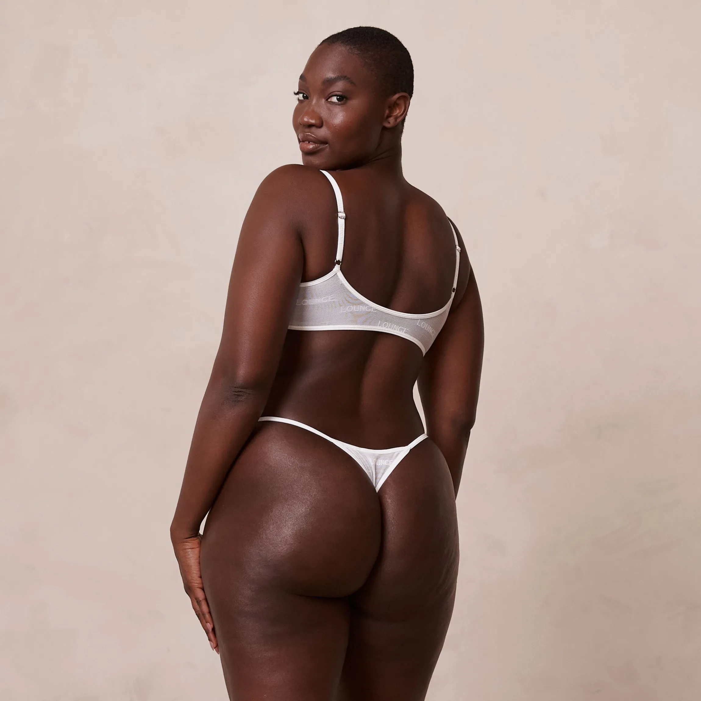 Bold Mesh BH - Hvid