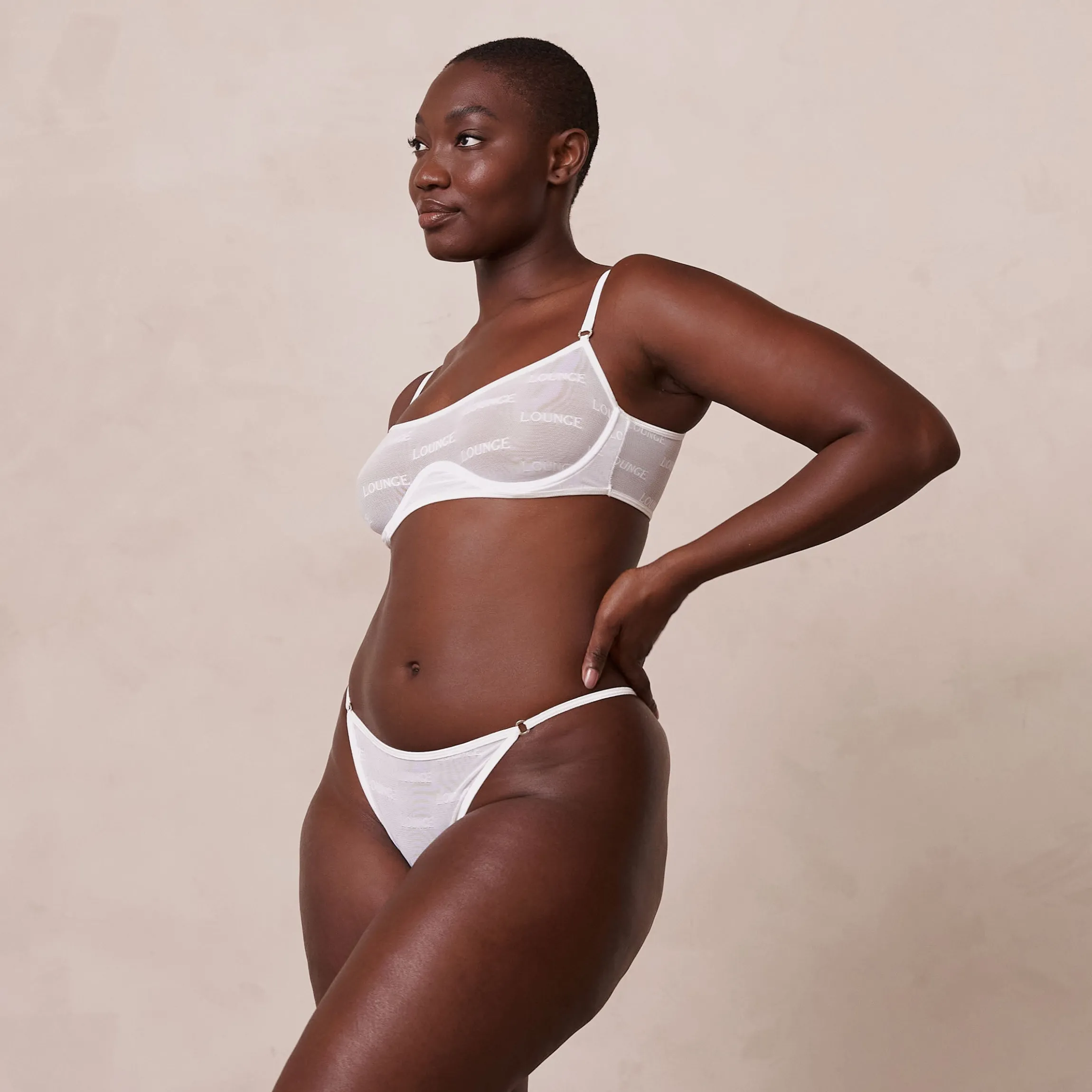 Bold Mesh BH - Hvid