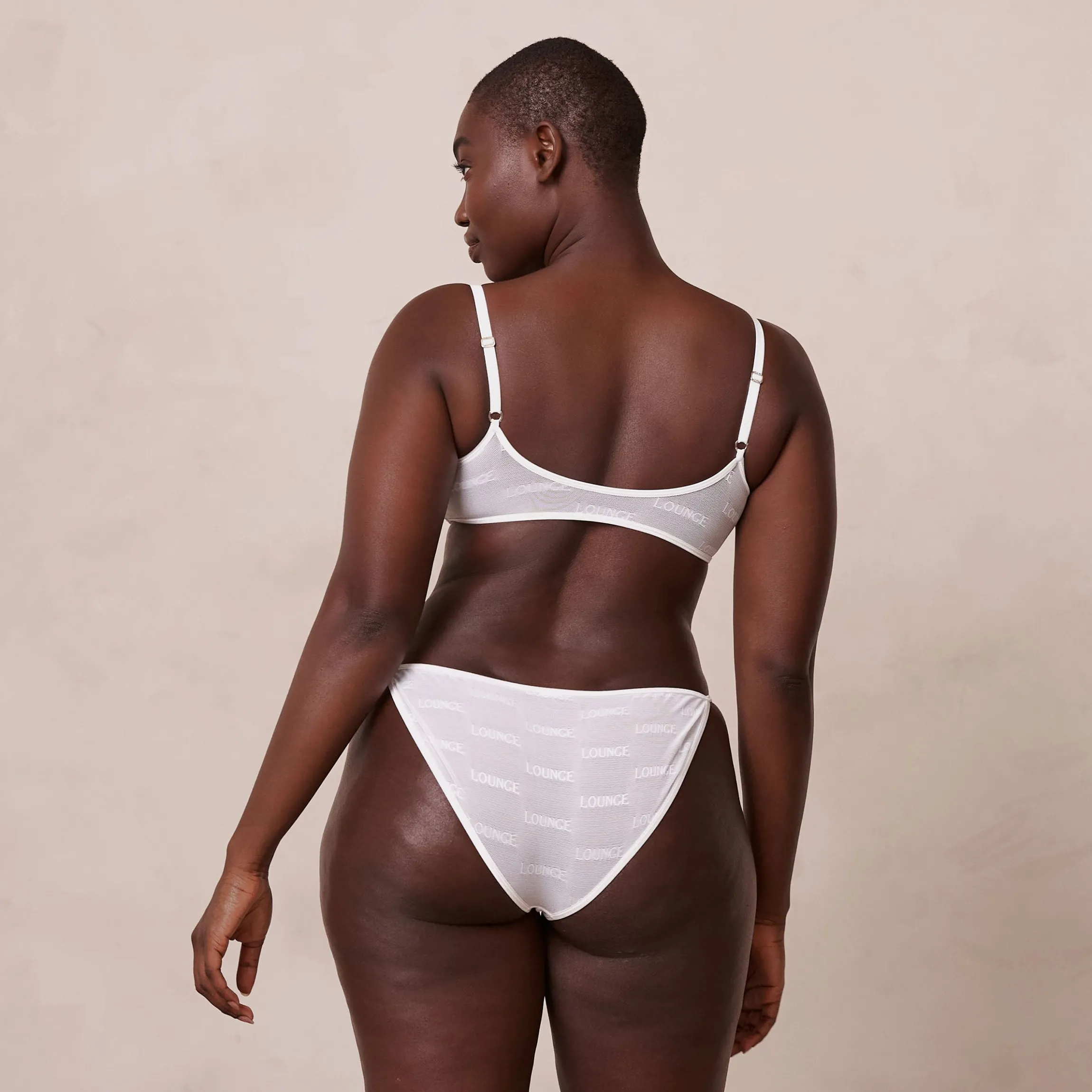 Bold Mesh BH - Hvid