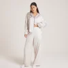 Bow Pyjamabukser i Satin - Perle