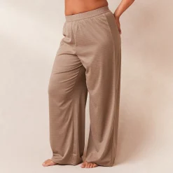Classic Fleece Oversized Pyjamabukser - Fawn