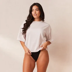 Classic Fleece Oversized Pyjamatop - Creme