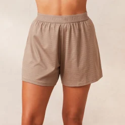 Classic Fleece Oversized Pyjamashorts - Fawn