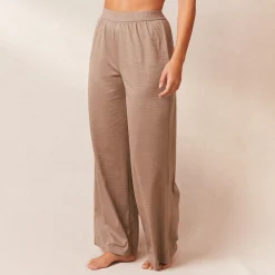 Classic Fleece Oversized Pyjamabukser - Fawn
