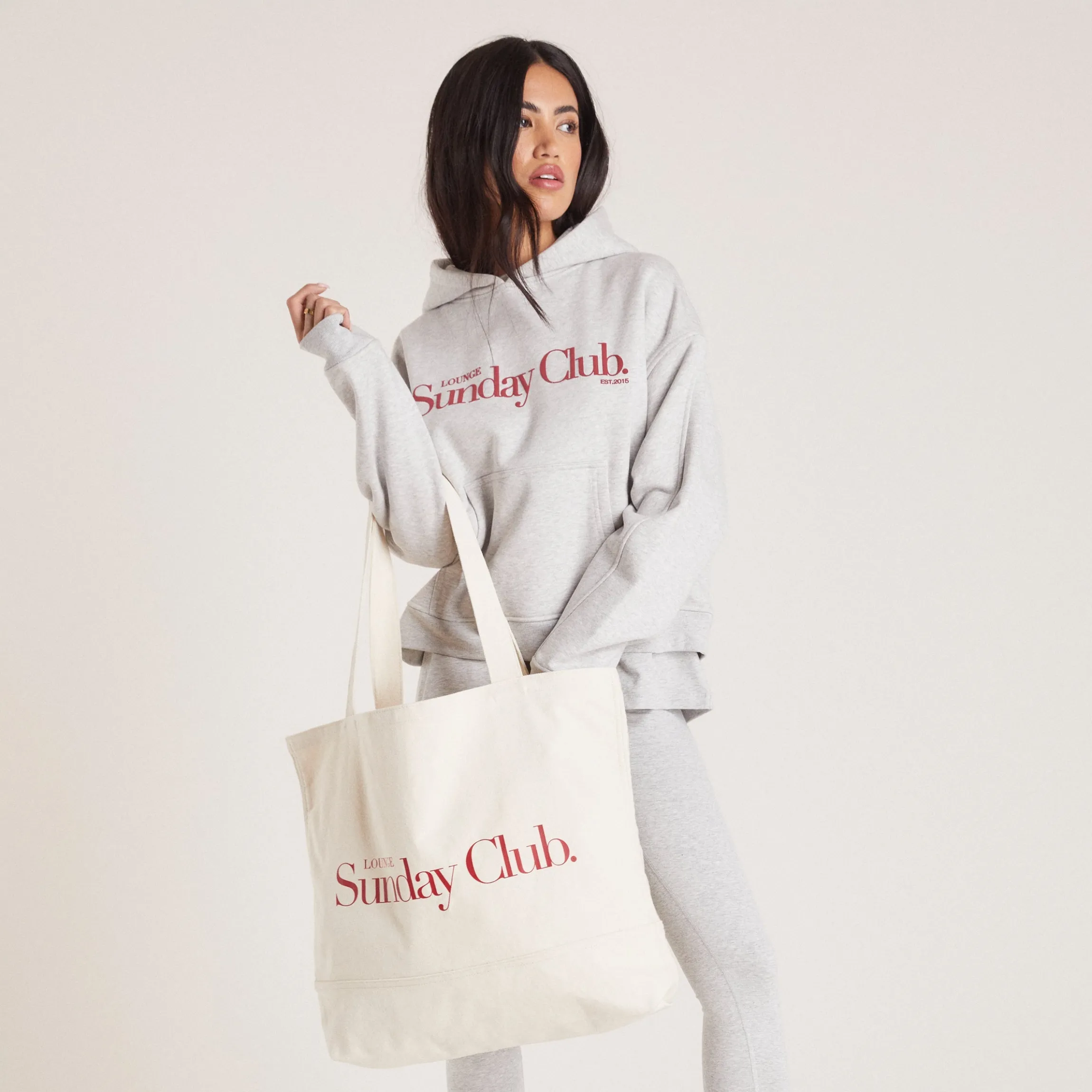 Cotton Canvas Tote Bag - Creme