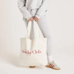 Cotton Canvas Tote Bag - Creme