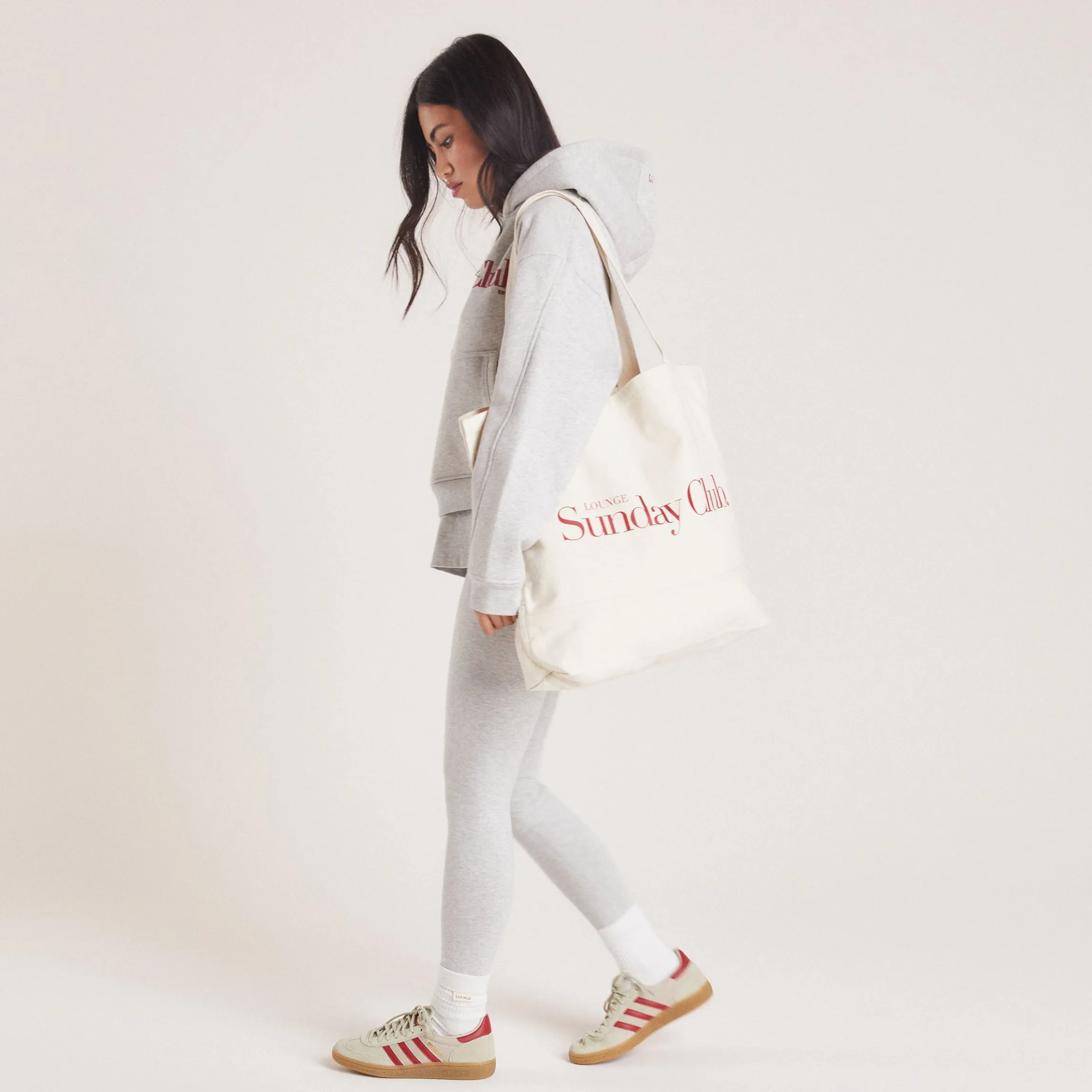Cotton Canvas Tote Bag - Creme