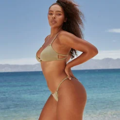 Essential Bikinitrusser - Oliven