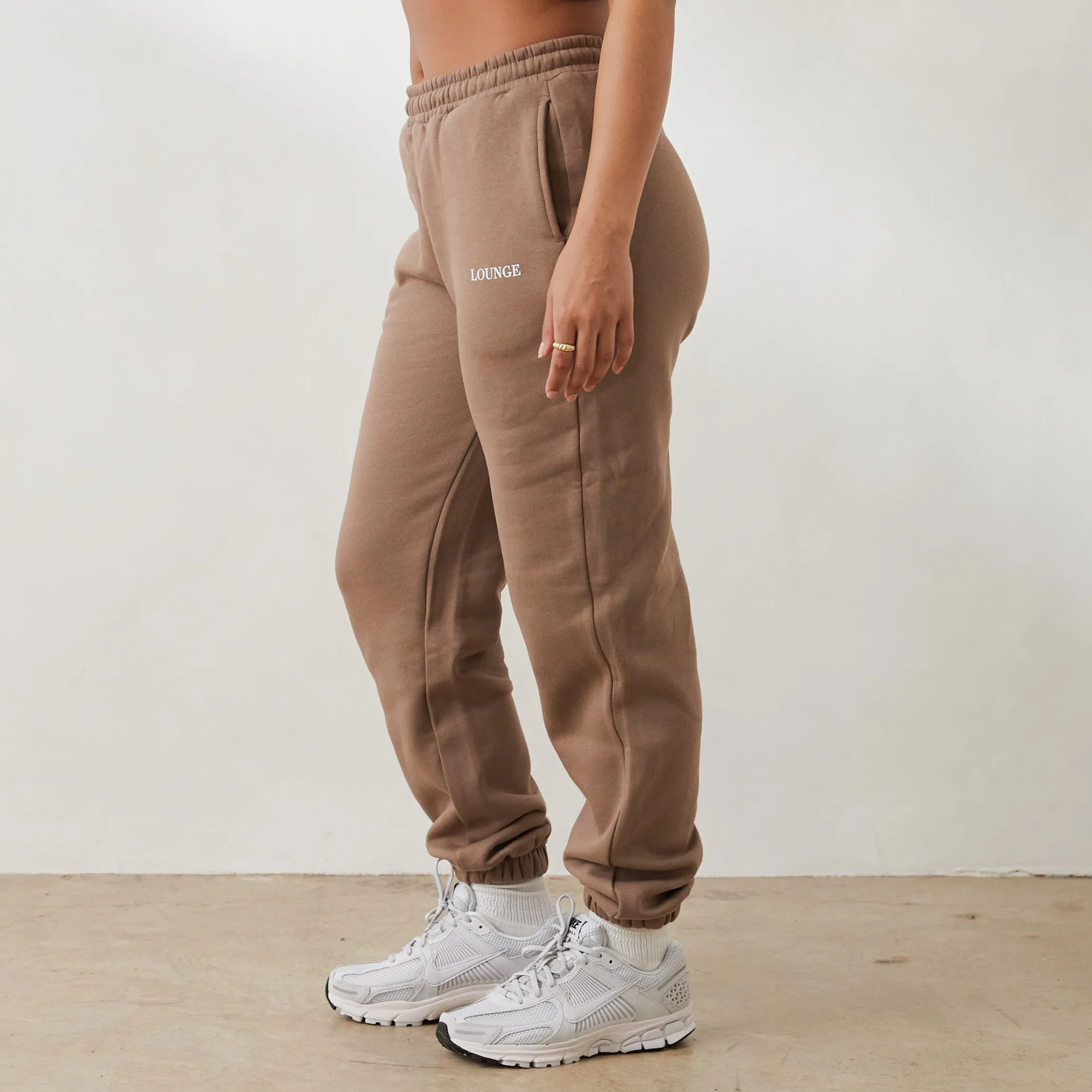 Essential Joggingbukser - Kaffe