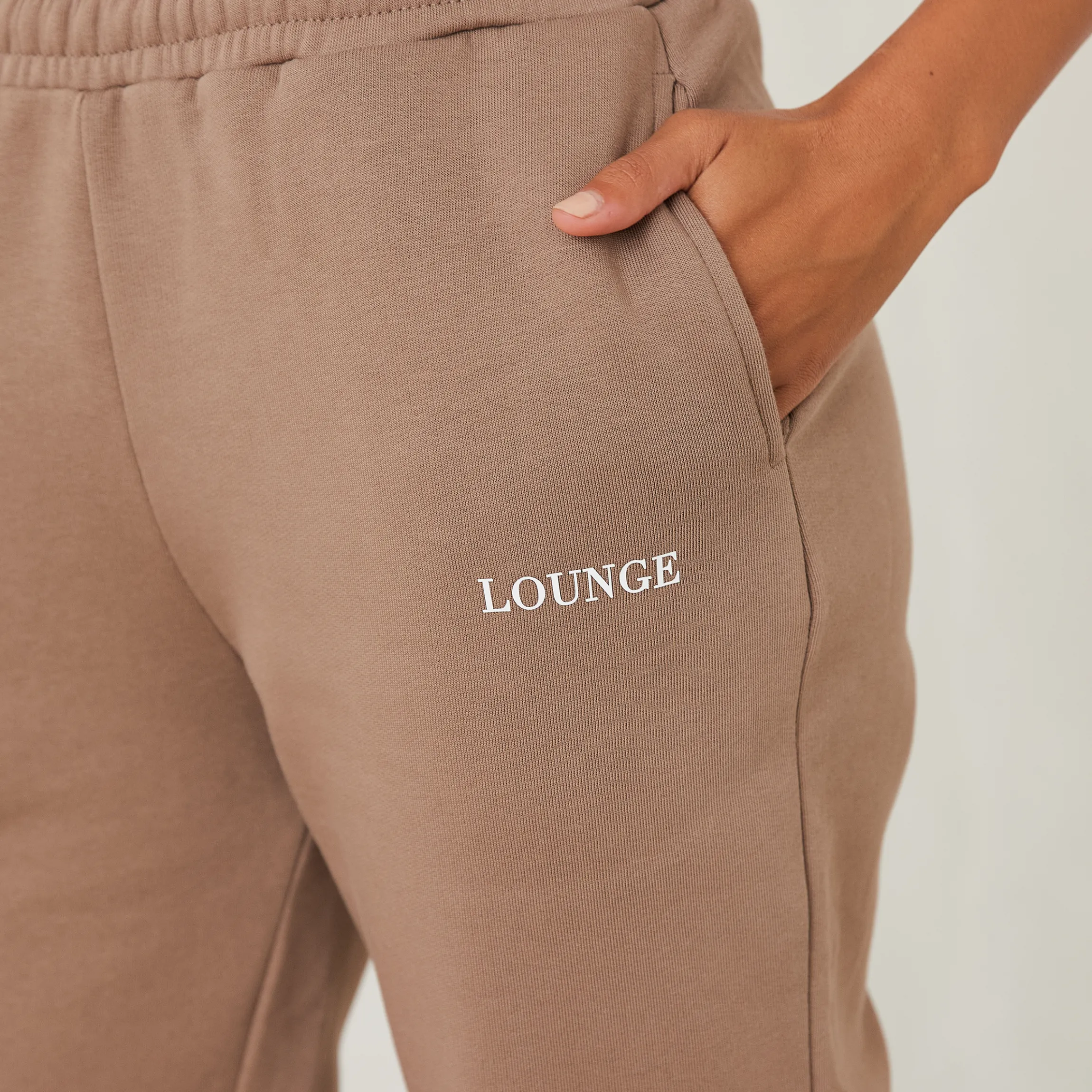 Essential Joggingbukser - Kaffe