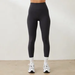 Essential Leggings - Metallic Grå