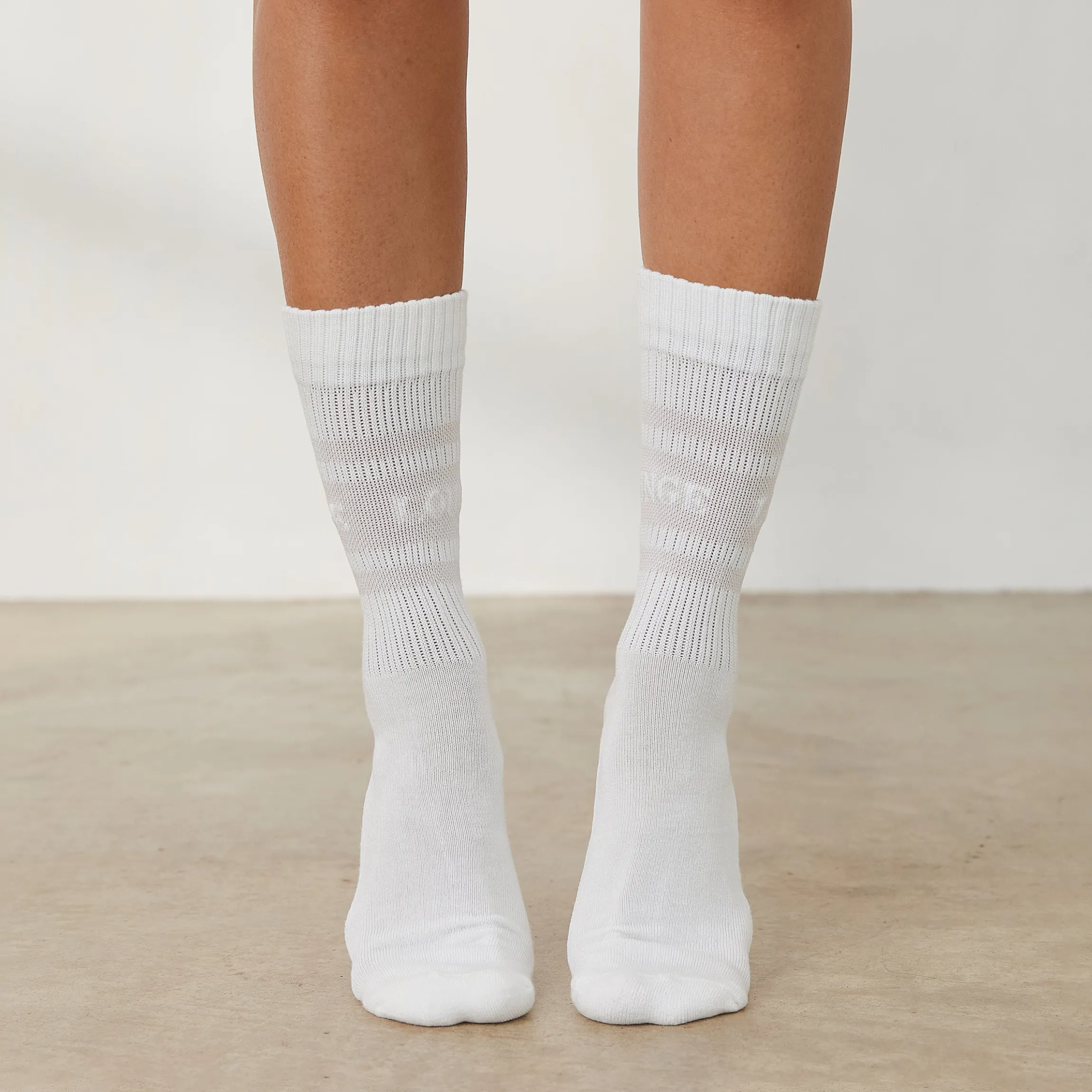 Essential Socks (2 Pack) - Creme