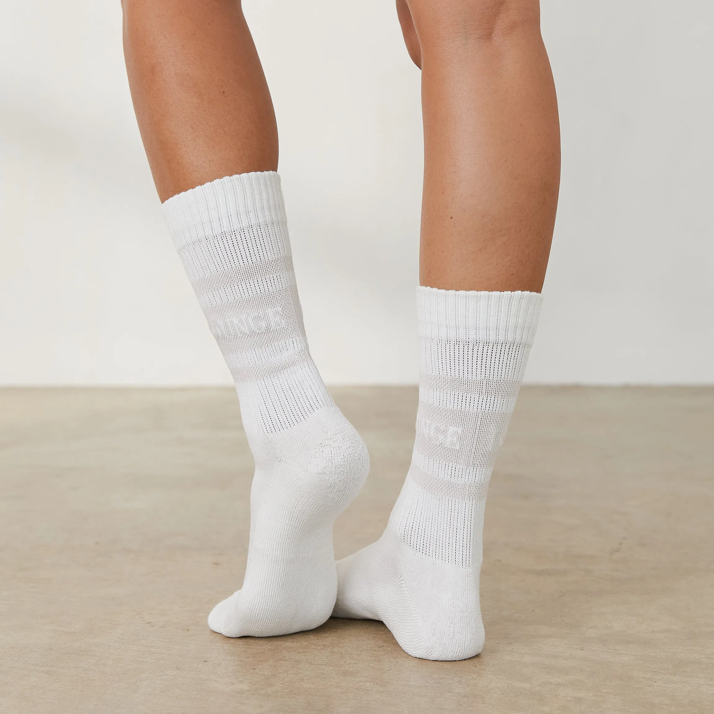 Essential Socks (2 Pack) - Creme