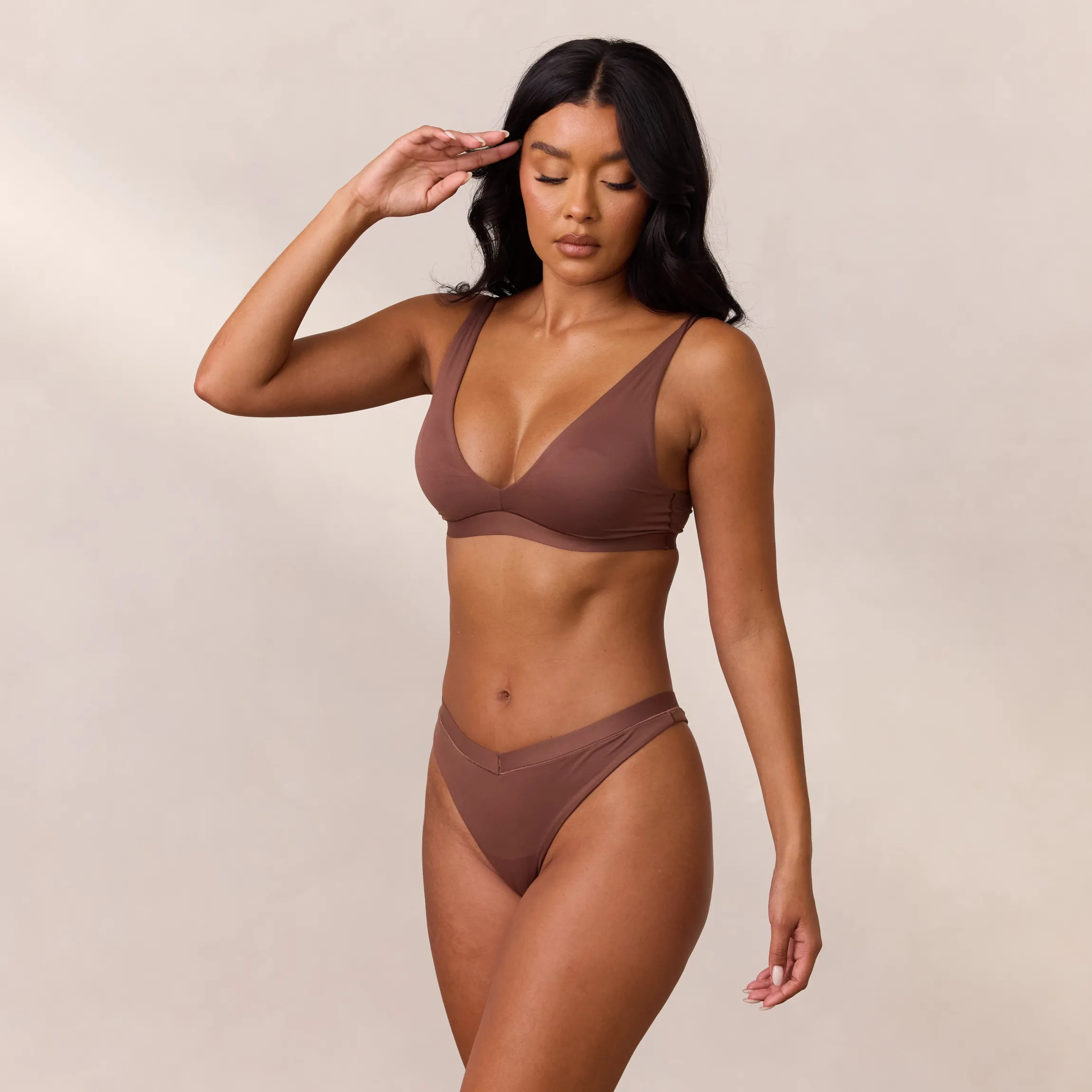 Everyday Comfort Triangle BH - Muskatfarvet