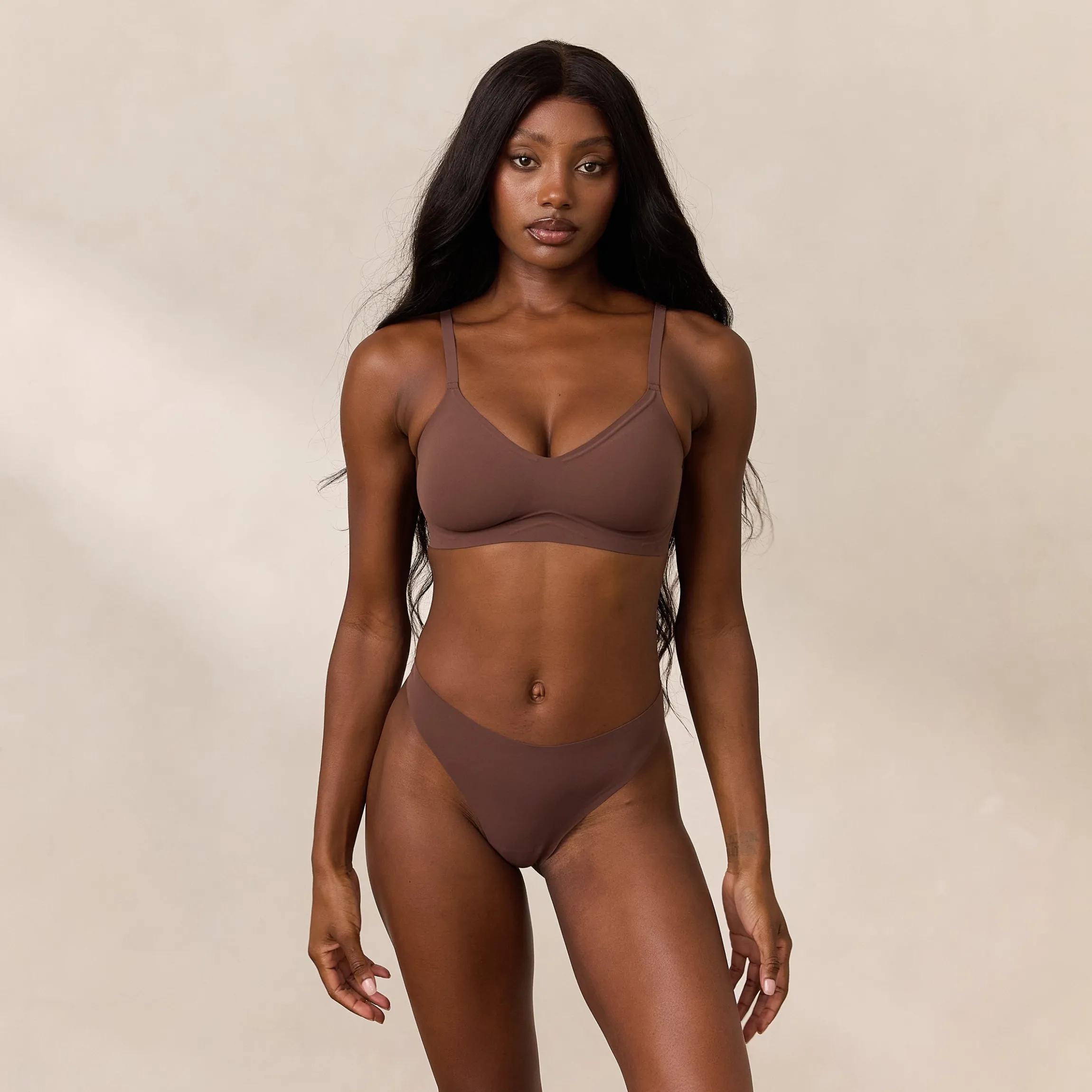 Everyday Flex Bralette - Kakao