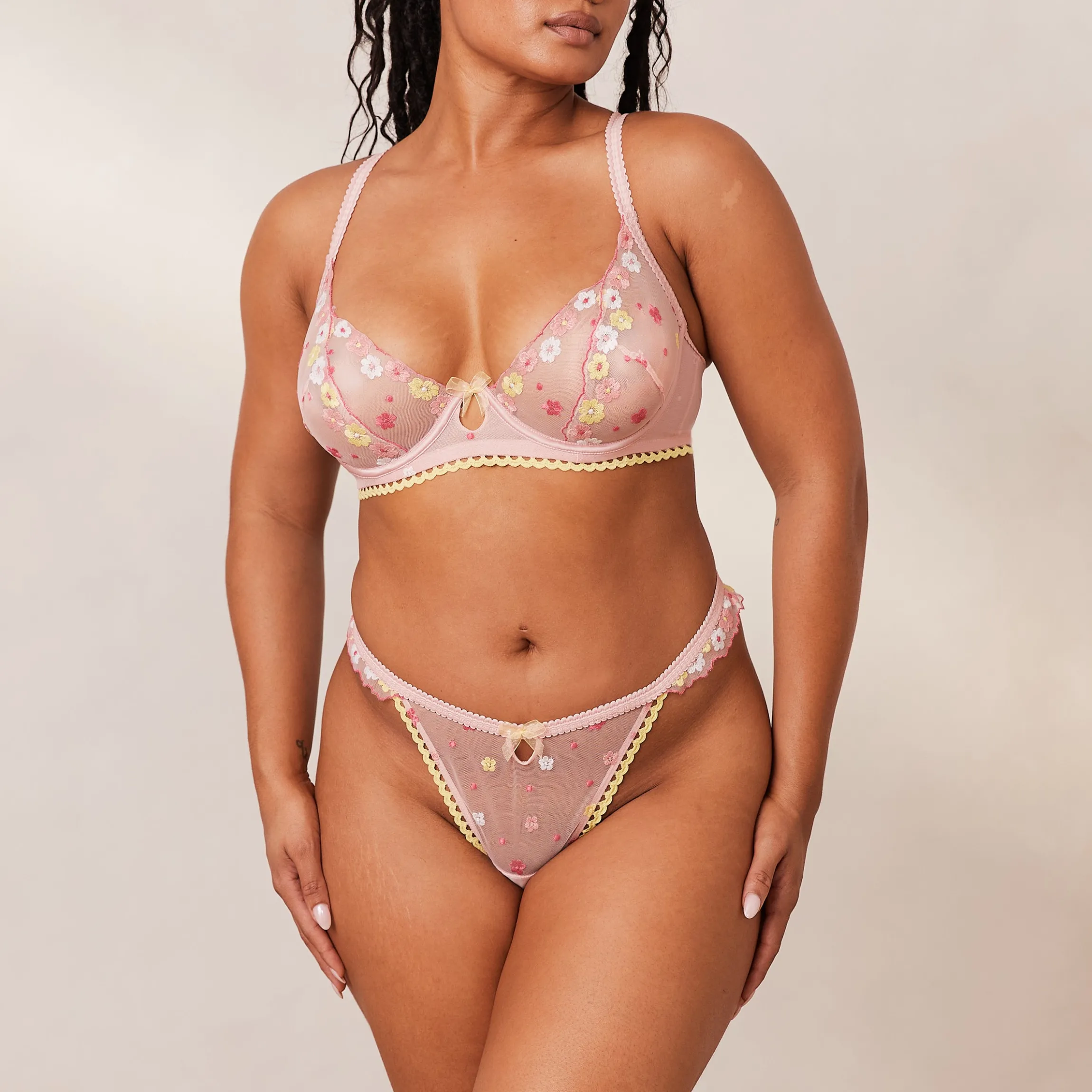 Fleur Balcony BH - Pink