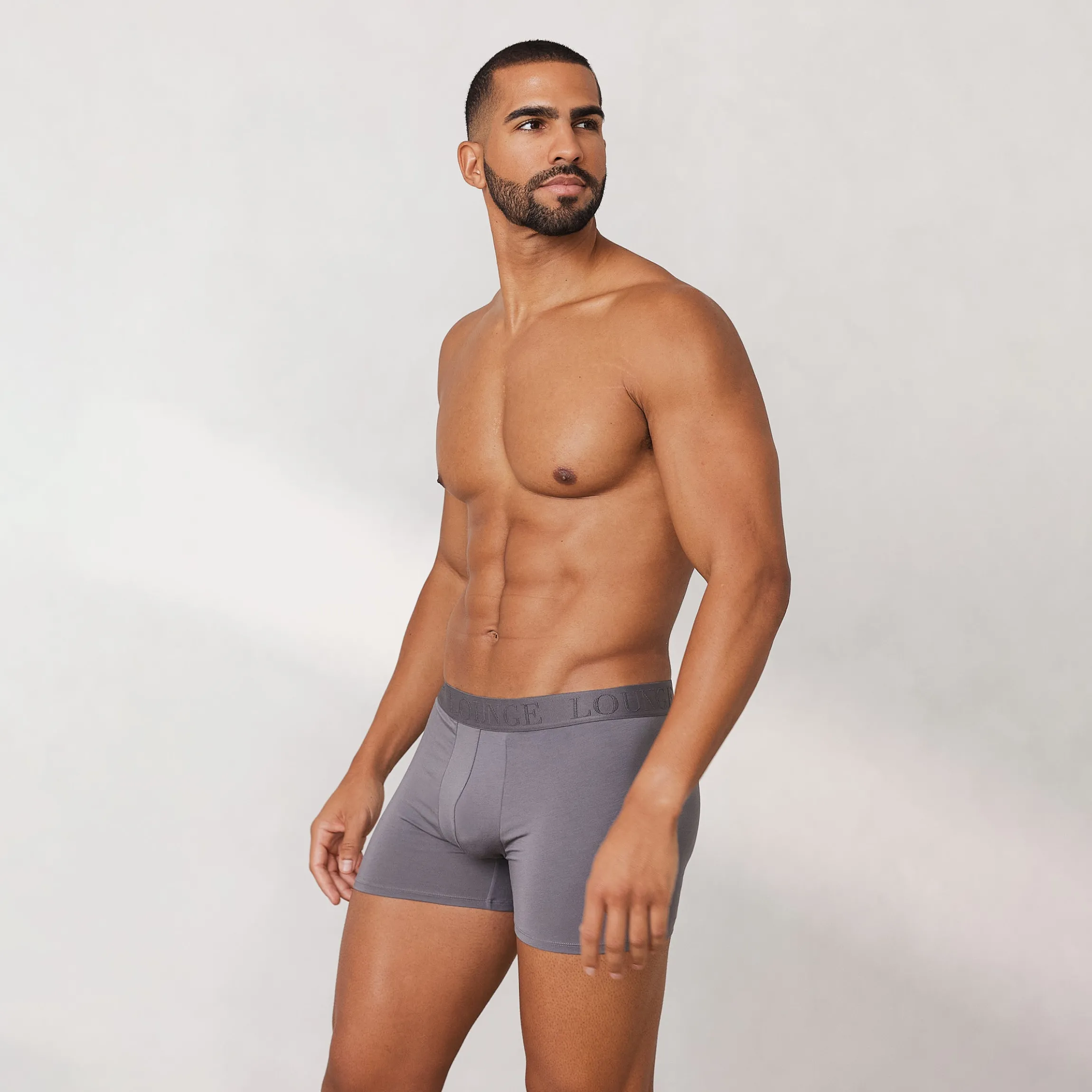 Luxe Boksershorts til Mænd (3-pak) - Kul