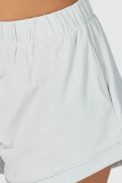 Luxury Embossed Pyjamashorts - Rimfrost
