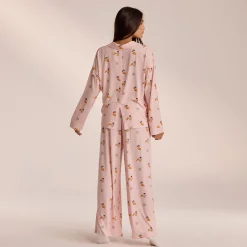 Modal Pyjama Skjorte - Pink