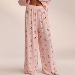 Modal Pyjamabukser - Pink