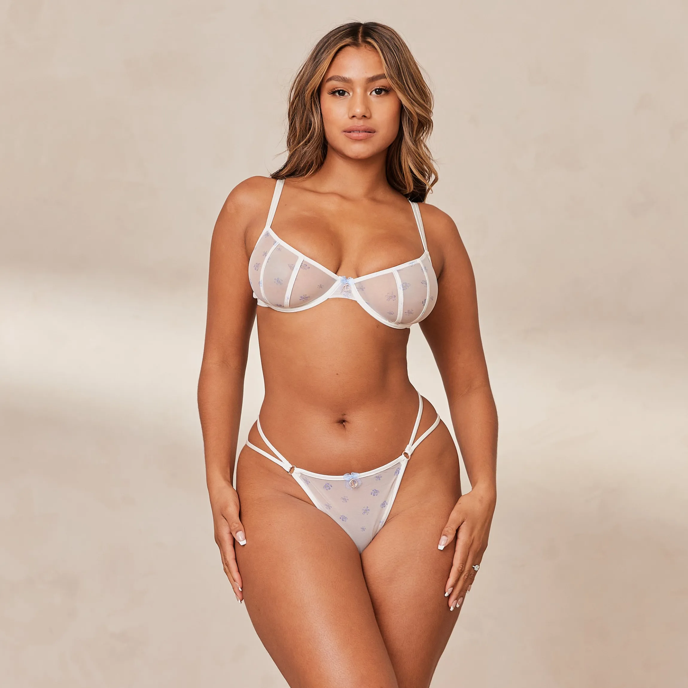 Perrie Intimates BH (sæt) - Hvid