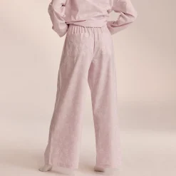 Pyjamabukser i Bomuld - Lilla