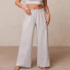 Ruffle Pyjamabukser - Rimfrost