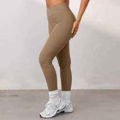 Silhouette Crossover-Leggings - Toffee