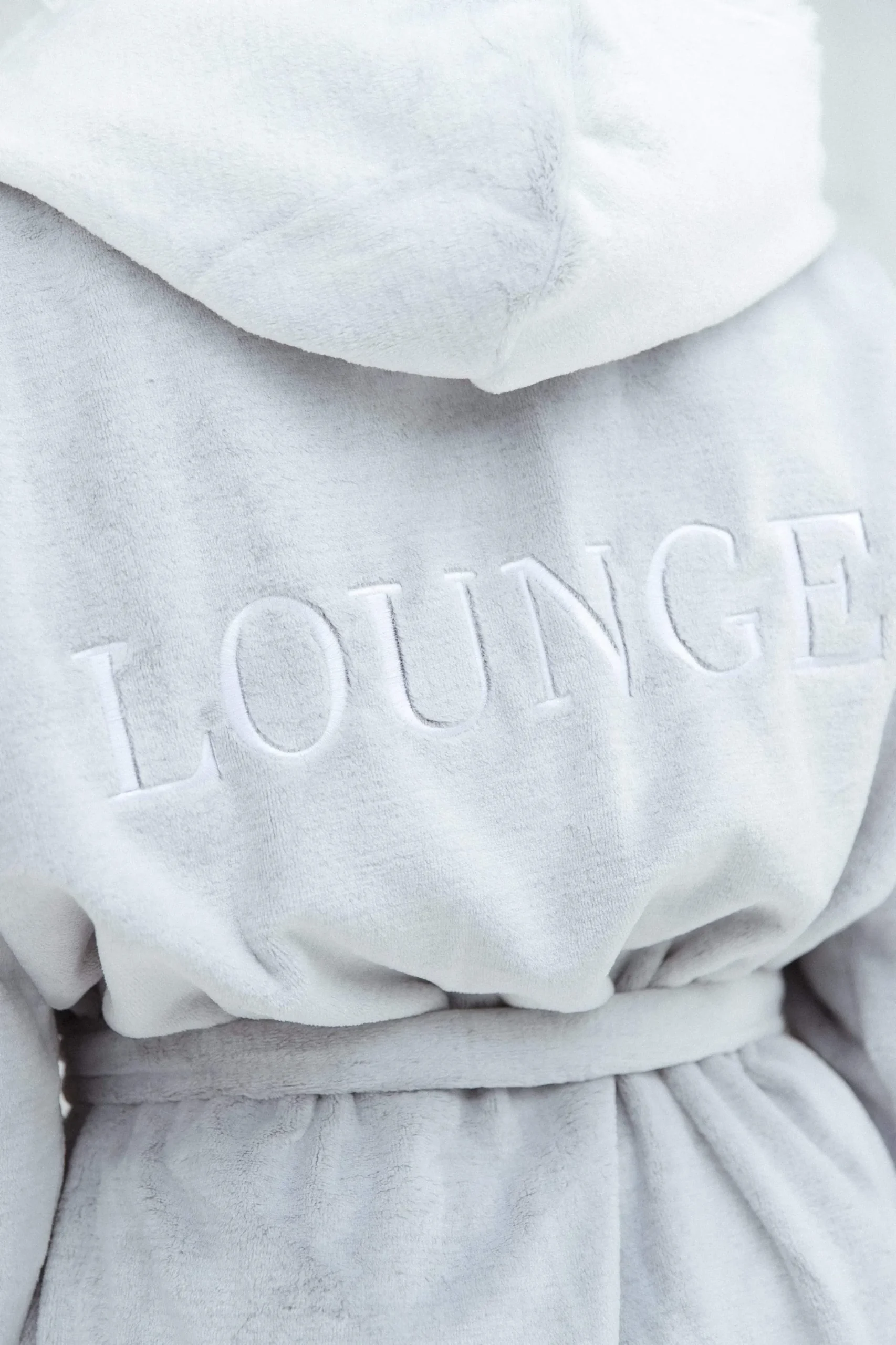 So Soft Luxury Morgenkåbe - Grå
