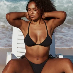 Tan Luxe Bikinitop - Sort
