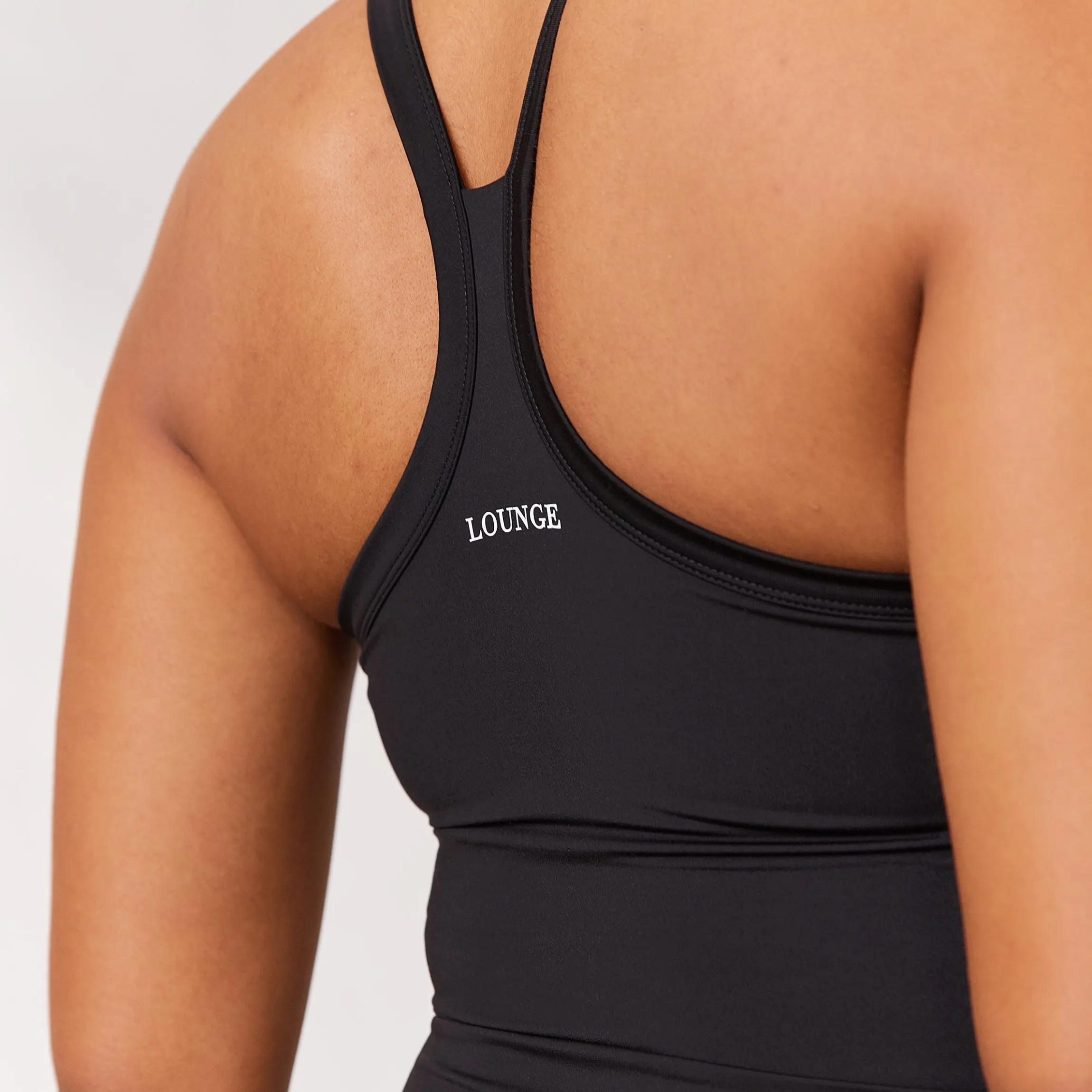 Varsity Bryderryg Bodysuit - Sort
