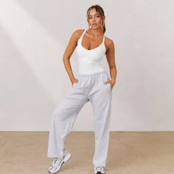Varsity Bryderryg Bodysuit - Hvid